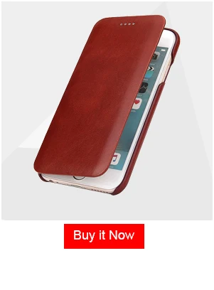 Чехол-книжка Fierre Shann из натуральной воловьей кожи для iPhone X, Xs, 6, 6s Plus, 7, 8 Plus, для samsung Galaxy S8, S8 Plus, чехол-подставка