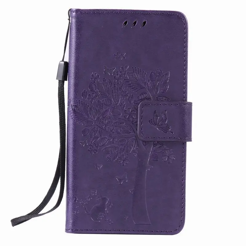 Для Coque samsung Galaxy A3 чехол Флип кожаный бумажник samsung A3 6 Чехол для телефона для samsung Galaxy A3 чехол A310 A310F - Цвет: Фиолетовый
