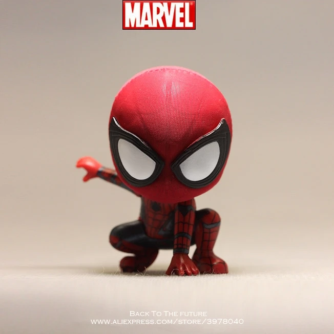 Disney Marvel Spider Man 8 14 см мини аниме декоративная фигурка кукла ПВХ коллекционная
