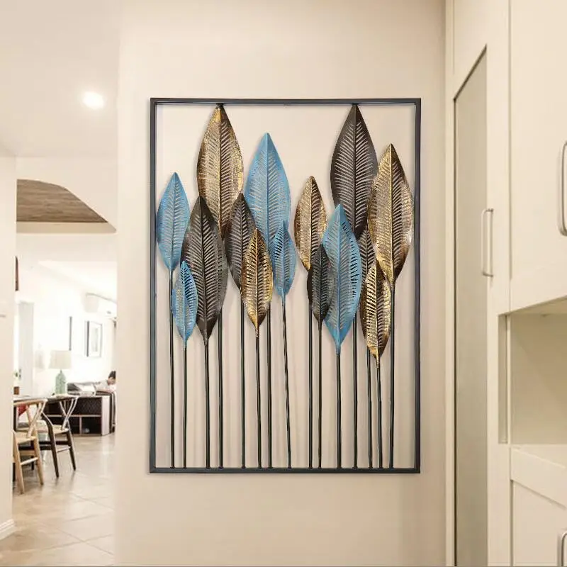 Креативное настенное украшение из кованого железа с лесом металлические поделки