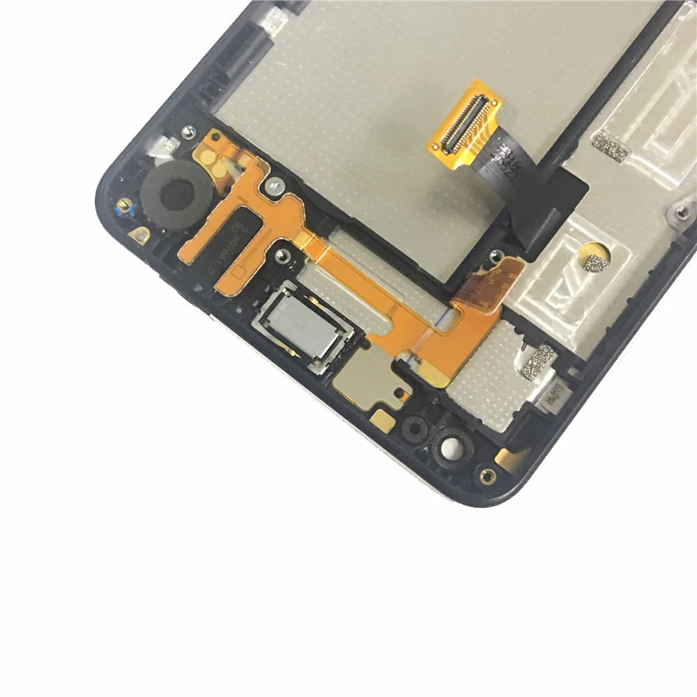 Новый ЖК дисплей сенсорный экран дигитайзер сборка LCDs с рамкой для Microsoft Nokia Lumia 650