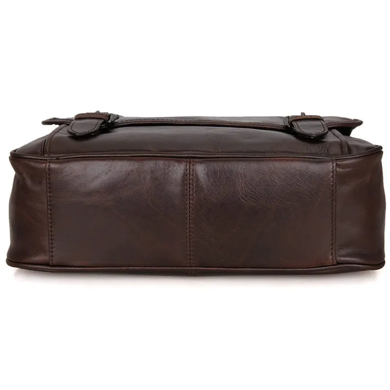 Мужская сумка-мессенджер из натуральной кожи на ремне M184 |