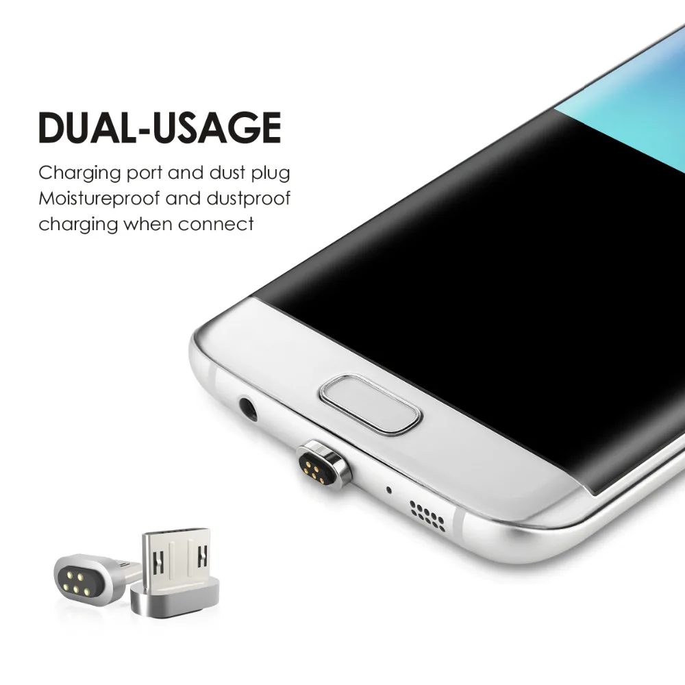 Магнитный Кабель зарядного устройства микро-usb для samsung s6 s7 huawei sony xiaomi redmi note 4x5 6 pro usb кабель быстрой зарядки Android 2.4A