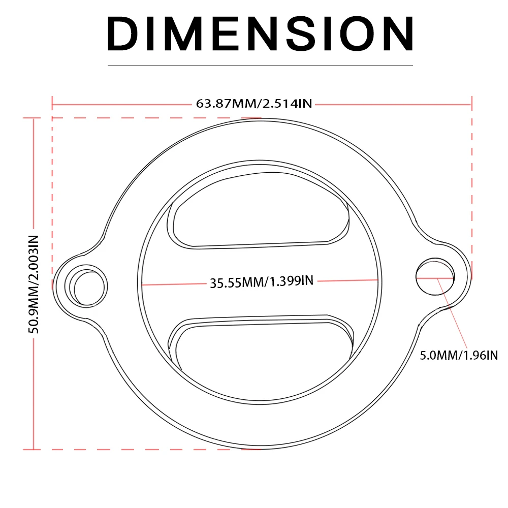 

For EXC EXC-F EXC-R SX SX-F SX-R XC XC-F XCF-W XCR-W XC-W Husqvarna FC FE Motorcycle Accessories Engine Oil Filter Cover Cap