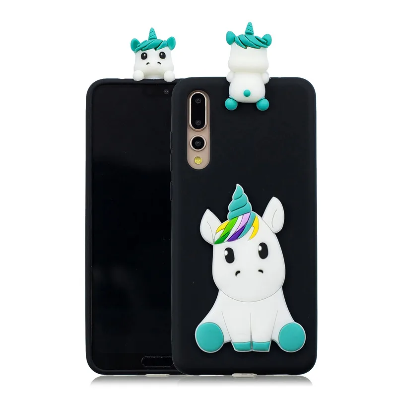 Силиконовые задние чехлы для huawei P Smart P10 P20 mate 10 P8 P9 Honor 9 Lite 7X Pro Dolls мягкий чехол Единорог Панда медведь - Цвет: 4