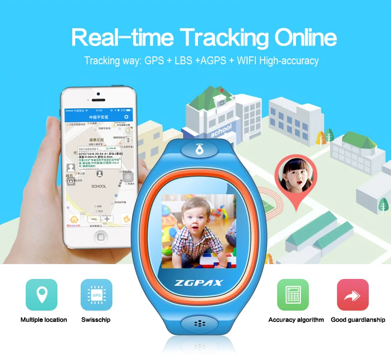 Водонепроницаемые Детские Смарт часы Moveski S866A с GPS и Bluetooth|watch sos|smartwatch relogiokids gps