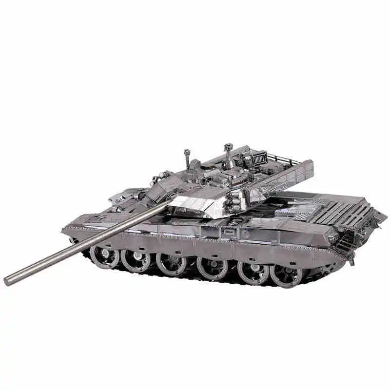 Металлический 3D-пазл T99 военная модель танка лазерная вырезка сборка развивающая