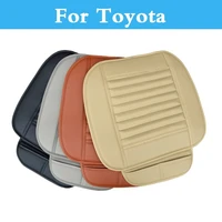 leather car seat cushion car seat bamboo charcoal single auto seat cover auto seat cushions car pad car styling