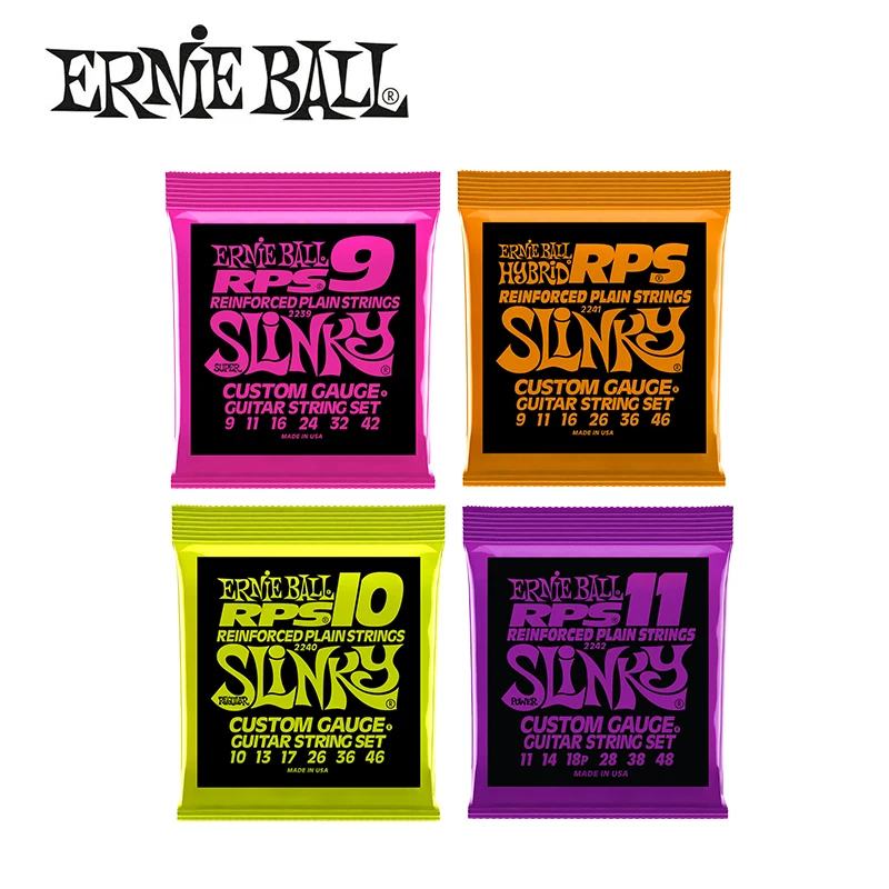 Оригинальные Ernie Ball Супер замки/гитарные ремешки замки, черный/золотой/никель