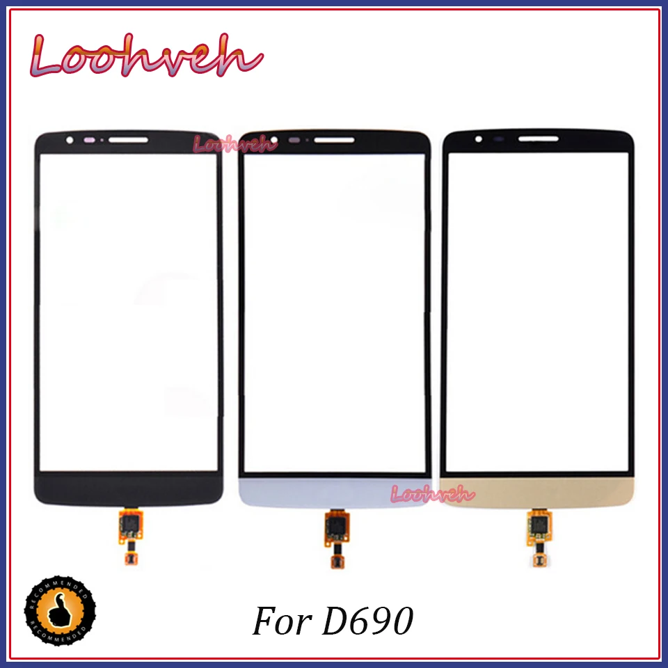 Высококачественный сенсорный экран 5 дюйма для LG G3 Stylus D690N D690 дигитайзер