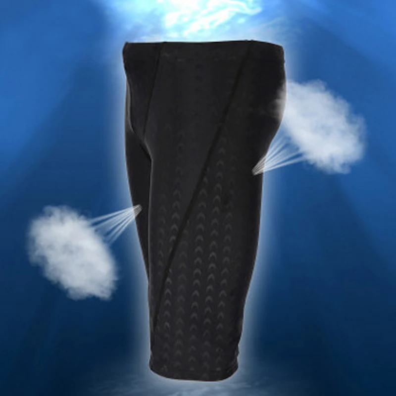 Черные мужские купальники мощные черные плавки дышащие плавательные шорты