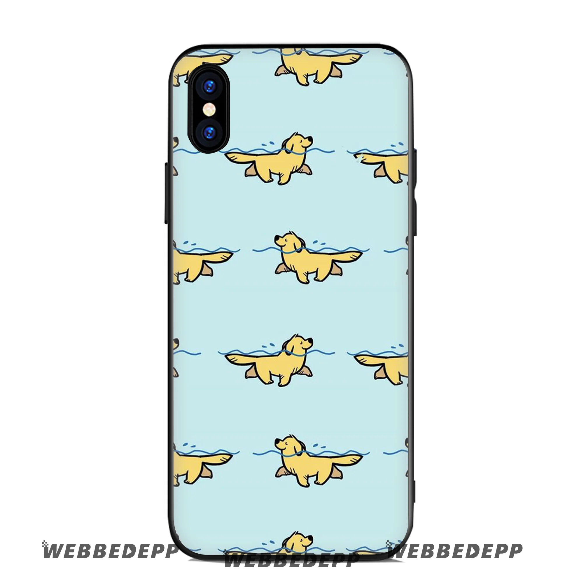 WEBBEDEPP такса собака добермана Мягкий силиконовый чехол для Apple iPhone 11 Pro Xr Xs Max X или 10
