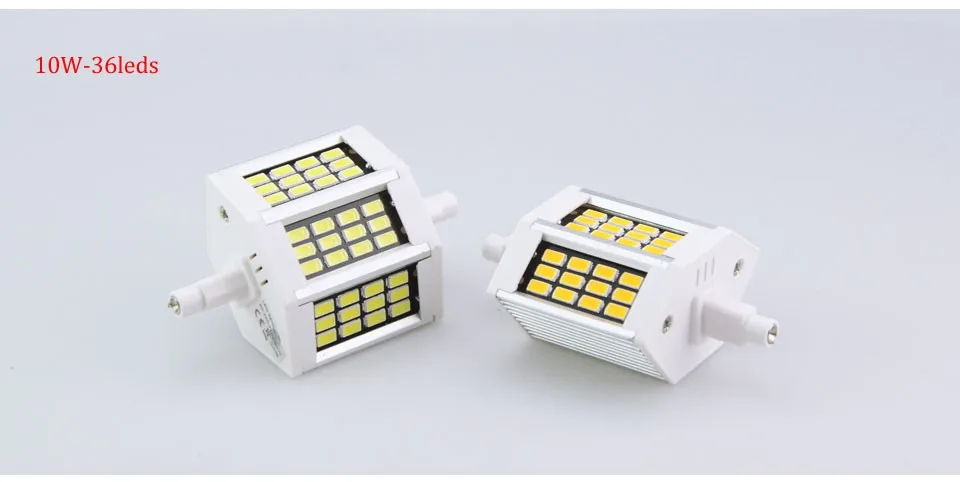 Высокая яркость R7S светодиодный светильник SMD5730 10 Вт 20 Вт 25 Вт 30 Вт лампа r7s 78 мм, 118 мм, 135 мм, 189 мм прожектор Замена галогенного прожектора