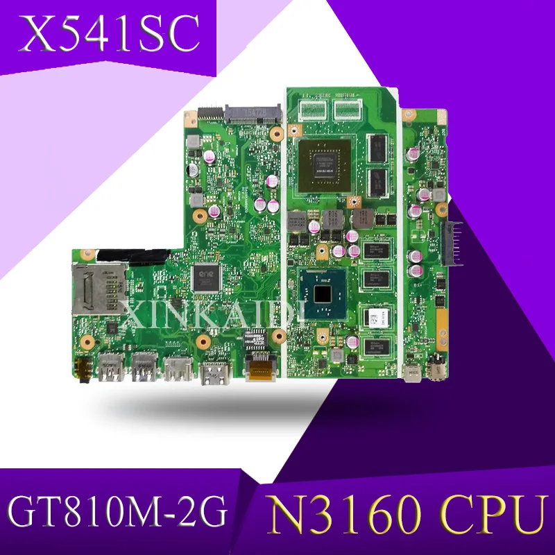 Материнская плата XinKaidi X541SC для ноутбука ASUS X541S X541|Материнские платы ноутбуков| |