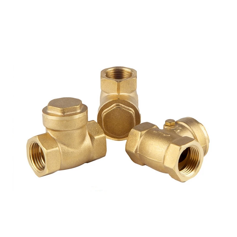 1 шт. DN15 G1/2 &quotBSPP Женский латунный поворотный обратный клапан односторонний