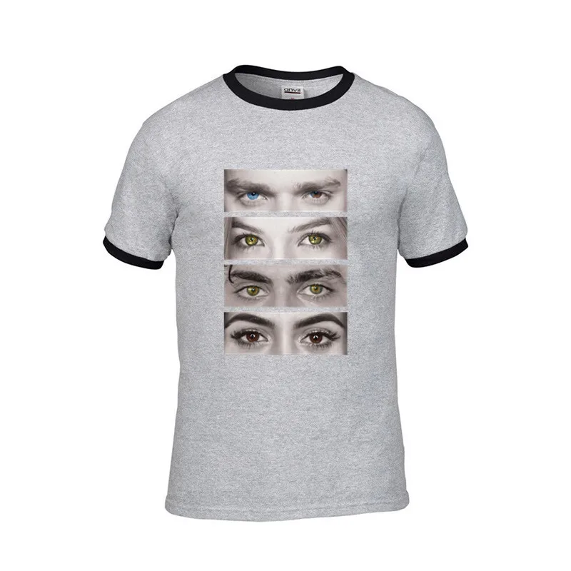 Хип-хоп shadowhunter eyes Alec Lightwood Jace heronale Clary Fray Izzy Parabatai Мужская футболка с героями