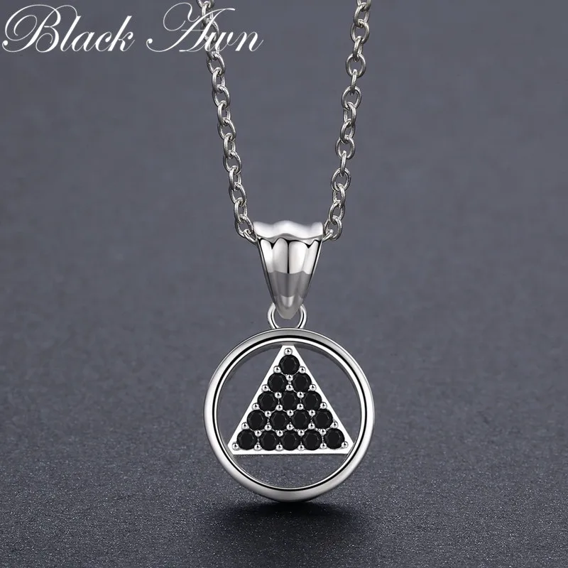 New Arrive 925 Sterling Silver Fine Jewelry Trendy Engagement necklaces & pendants for Women Bijoux En Argent 925 P188