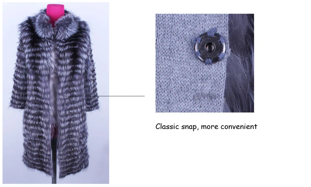 Linhaoshengyue 85 см длинная натуральная черно-бурая лиса шуба с красным лисьим мехом