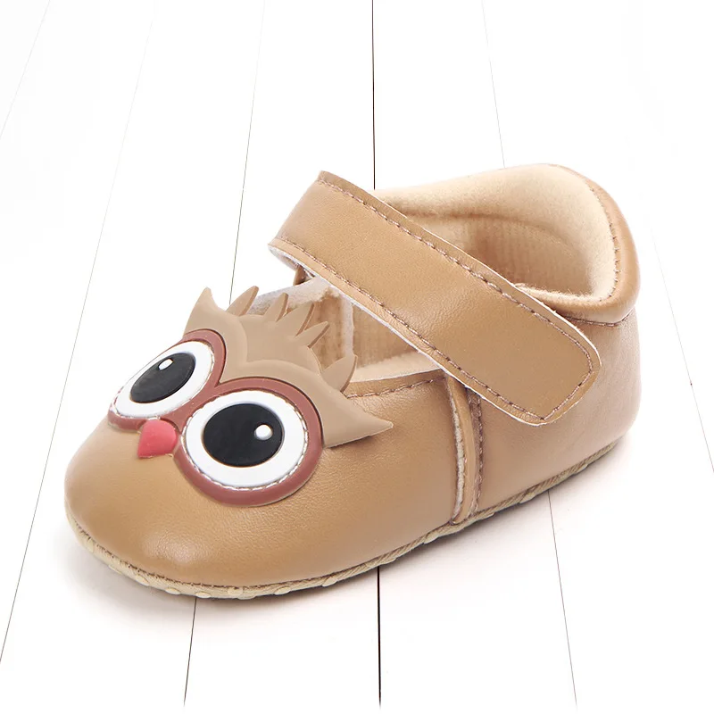 Обувь для малышей новорожденных мальчиков девочек сова обувь детской кроватки