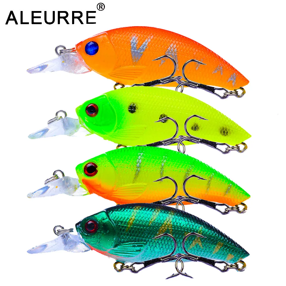 ALEURRE 1 шт. кривошипная приманка рыболовная 75 мм 8 г Topwater Minnow Isca искусственный
