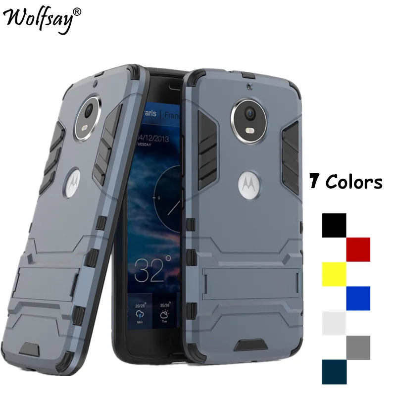 Чехол Wolfsay для Motorola Moto G5s ударопрочный защитный силиконовый чехол телефона