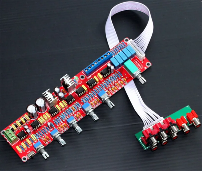 NE5532 предусилитель борды HiFi 5.1 тон объем пластины панель управления смеситель