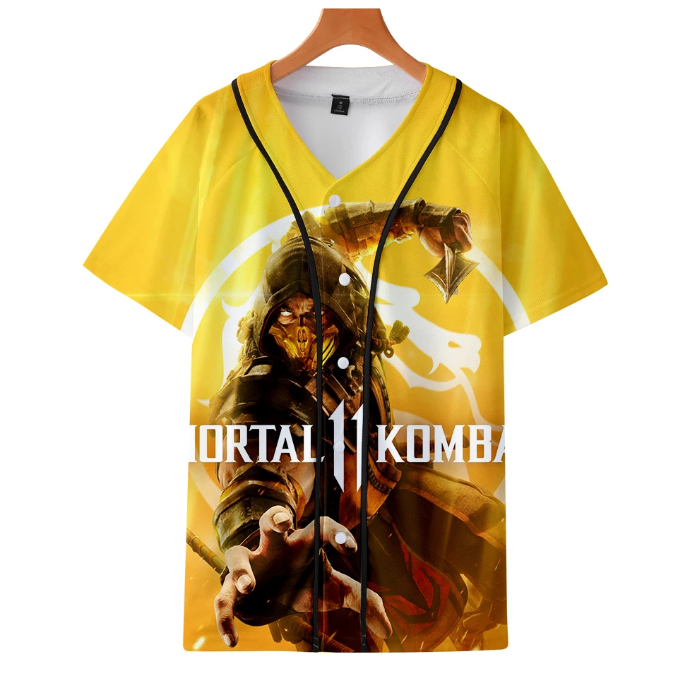Ar 2019 mmoral Kombat 11 Куртки Kpop модная куртка новый бренд крутой принт длинный рукав