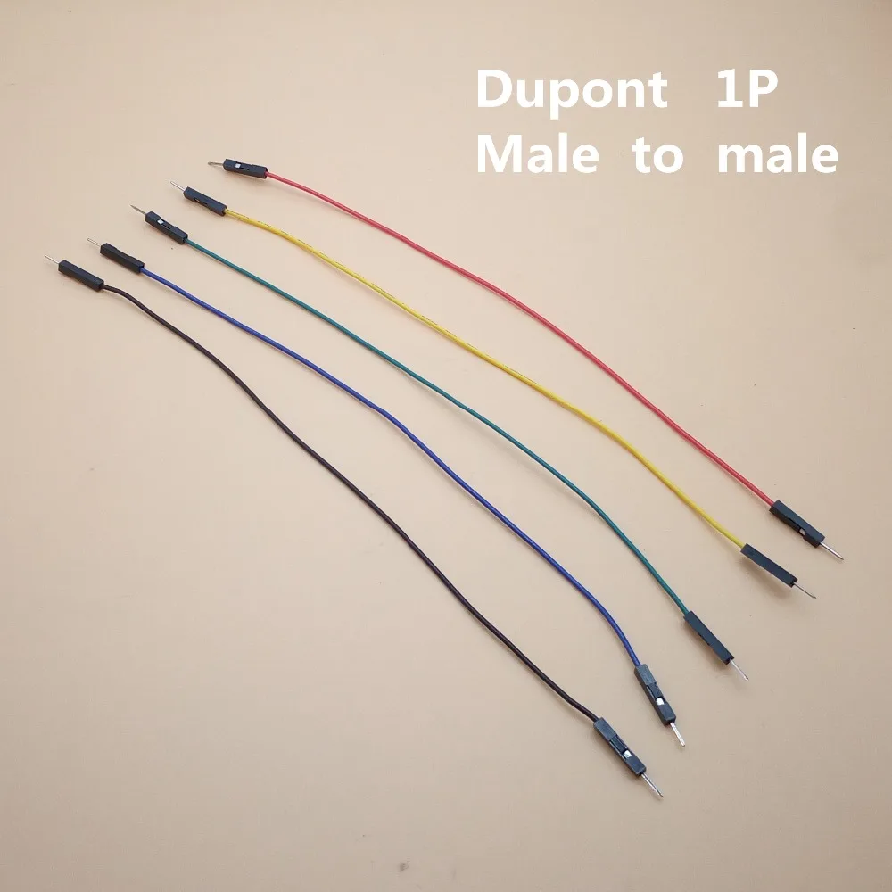 20 шт. см кабель Dupont Папа папа Arduin M 1P 2 54 мм цветной Перемычка DIY|Соединители| |