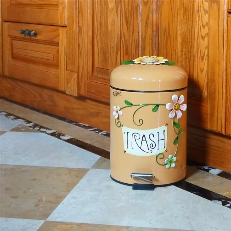 Number 17 Basura Cocina кухня держатель мусора мешок De Banheiro ноль отходов Pattumiera педаль Lixeira мусорная корзина Poubelle корзина для мусора - Цвет: Number 17