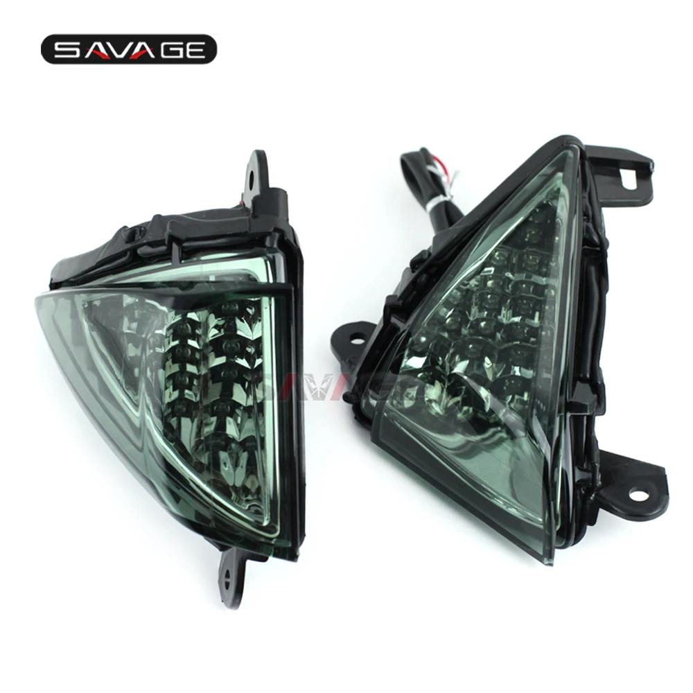 Передний светодиодный указатель поворота для KAWASAKI ZX6R ZX10R Z750 Z1000 NINJA 650R ER6N ER6F