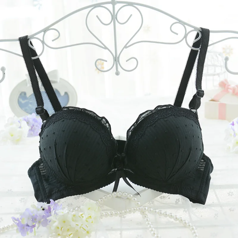 Супер пуш ап бюстгальтер для маленькой груди молодых девушек набор женщин