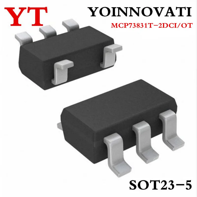 100 шт./лот MCP73831T 2DCI/OT IC CONTROLLR Li Ion 4 2 V SOT23 5 73831 MCP73831|Интегральные схемы| |