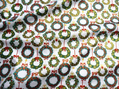 Christmas flower whi Полметра японский мягкий бриз позолоченный Рождественский цветок Снежная Вишня печать ткань для ручной работы DIY рот Золотая посылка мешок B244 - Цвет: Christmas flower whi