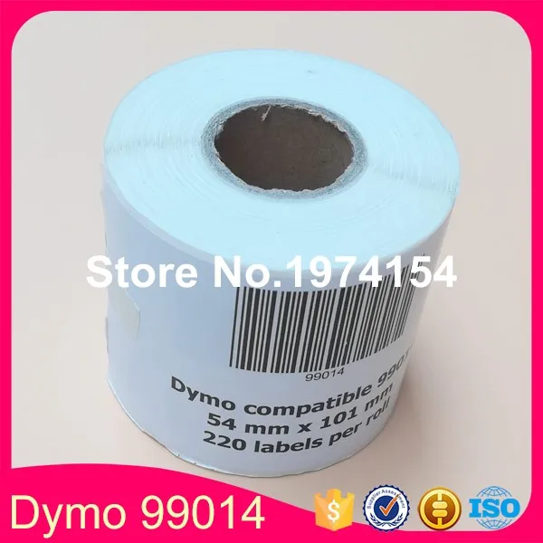 200 рулонов Dymo 99014 совместимая этикетка 54 мм * 101 220 шт./рулон белая с LabelWriter 450Turbo Printer