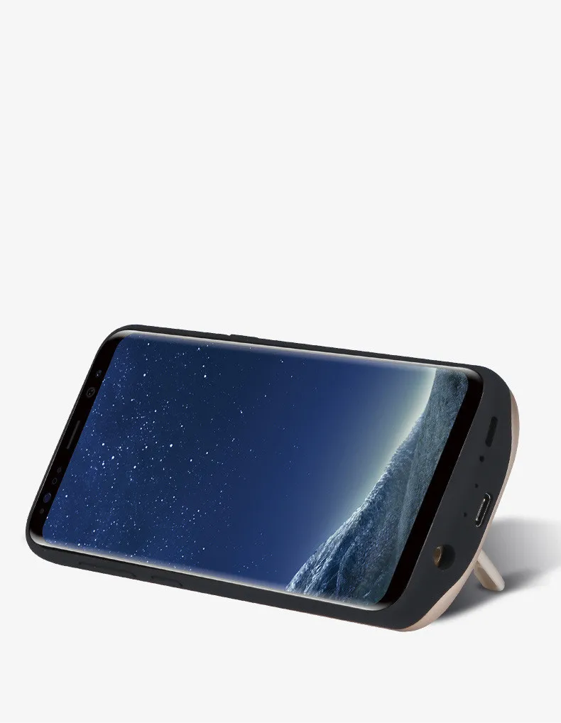 Тонкий ударопрочный чехол с аккумулятором 6500 мАч для Samsung Galaxy S8 S9 Plus Note 8 Внешний
