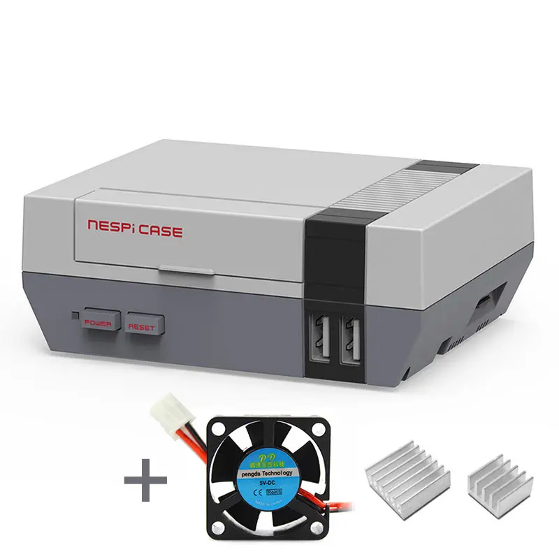 Elecrow 3 в 1 NESPi чехол для Raspberry Pi 2 B + от Old Skool Tools NES Style пластиковый с охлаждающим