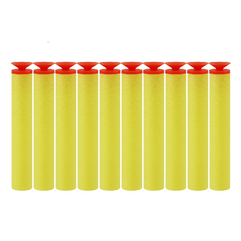 100 шт для пуль Nerf, мягкая полая головка 7,2 см, запасная игрушка дартс, пули для пуль серии Nerf, бластеры, рождественский подарок для детей