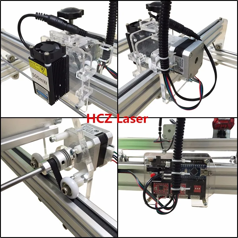 DIY 10Whigh power лазерный гравировальный станок металла CNC лазерная резка 1*1 м