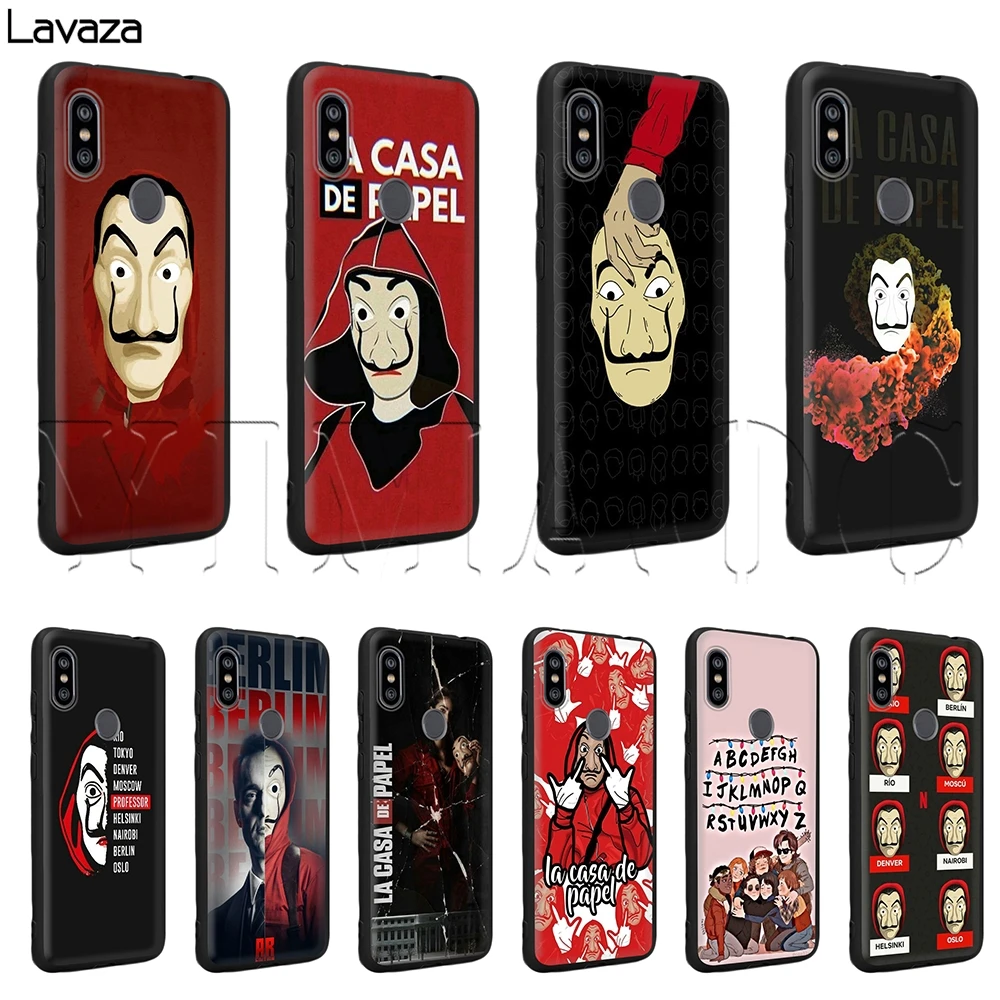 Lavaza La Casa De Papel Money Heist силиконовый чехол для Xiaomi Redmi Note 4 4X 4A 5 5A 6 6a 7 Pro Go Prime Plus