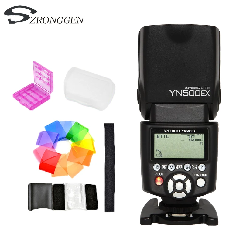Yongnuo YN500EX YN 500EX YN500 EX вспысветильник Speedlite скоросветильник свет 1/8000s GN53 TTL для Canon 700D