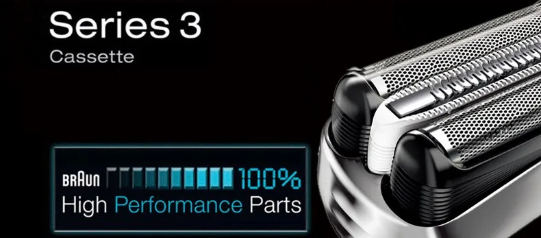 Braun Series 3 кассеты 32S бритвенное лезвие фольга и резак замена лезвия с MicroComb Высокая перформация частей