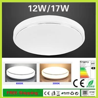 ac85 260v 12w 17w surface mounted led ceiling light round down light circle morden ceiling light for room kitchen bathroom