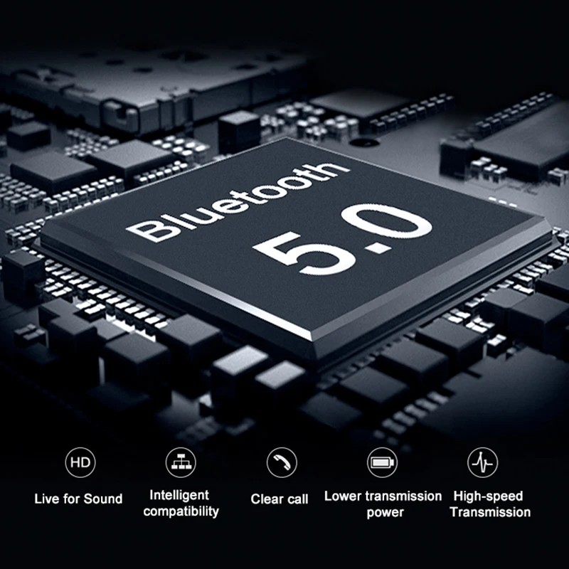 TWS беспроводная гарнитура Mini Bluetooth 5 0 наушники IPX8 водонепроницаемые с