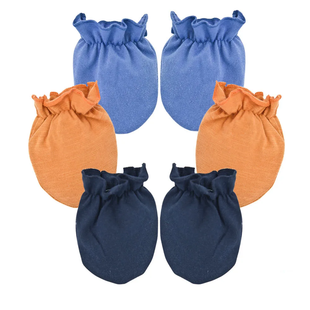 

2019 Newborn Baby Gloves Anti Scratch Face Hand Guards Protection Soft Newborn Mittens Baby Shower Gift For Baby Girl Boy