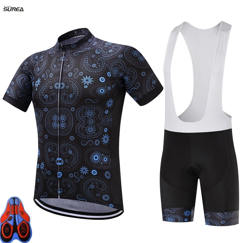 Новинка surea одежда для велоспорта Ropa Ciclismo с коротким рукавом летние дышащие