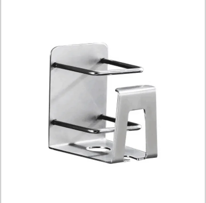 

Creative 304 Stainless Steel Toothbrush Holder Wall Suction Bathroom Accessories Set Mug Cup Toothbrush Toothpaste Holder