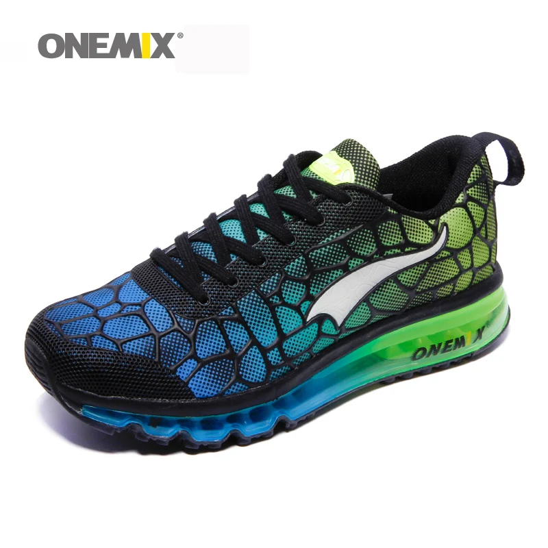 ONEMIX Air Cushion Men Running Shoes Breathable Sneakers for Man Sport Male Athletic Outdoor Advanced Walking кроссовки мужские