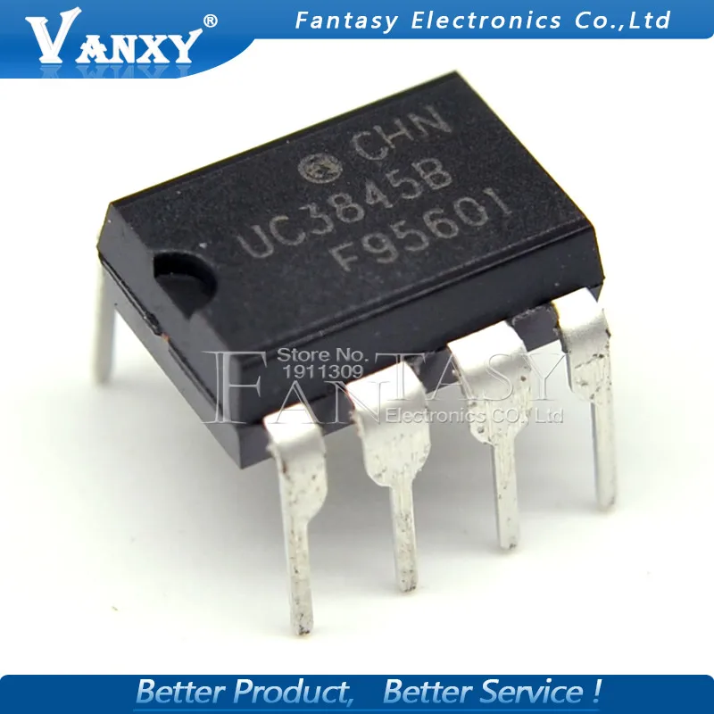 10 шт. UC3845B DIP 8 UC3845A DIP8 UC3845AN UC3845BN UC3845 новый и оригинальный IC|ic dip| |