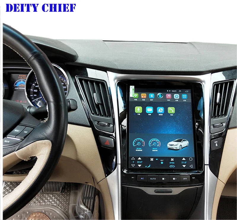 Вертикальный экран android автомобильный gps мультимедийный Видео Радио плеер в тире