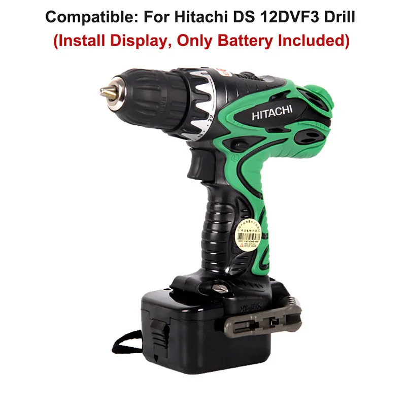 Аккумулятор NI MH для Hitachi перезаряжаемый аккумулятор электроинструмента DS12DVF3 EB1212S